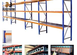 China Multi Level Light Duty Storage Rack Galvanized Steel Industrial Storage Shelving Rack factory