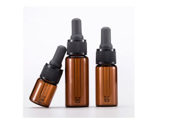 Customized Size 20 ml Glass Dropper Bottles PP Cap Neck Inside Dia 28.7mm