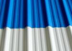 White 1130mm Width PVC Roof Tiles Green Environment Corrugated Roofing Sheet