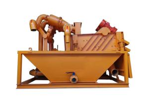 China 25TPH 35TPH 80TPH Mud Desander Machine Sand Recycling Separator factory