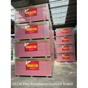 Non Combustible Gypsum Board Building Material For Fireproof Walls And Ceilings