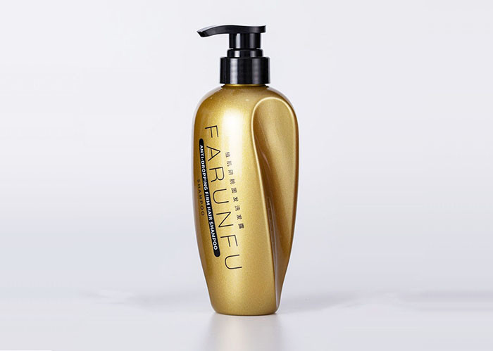 500ml Plastic Pet Bottle Shampoo And Conditioner Bottle With Lotion Pump Packaging