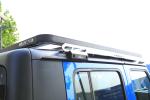 Black Aluminum Alloy Roof Rack for Jeep Wrangler JT 4x4 Offroad Car Luggage