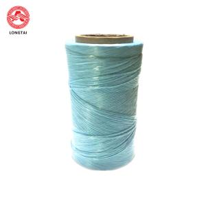 China 430 Tex Flame Retardant Blue PP Filler Yarn Used For Wire And Cable factory