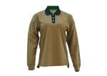 Anti Pilling Knitted Collar Custom Work Shirts Mechanic Uniform Comfortable