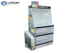 Lightweight Waterproof Cardboard PDQ Displays , Retail Umbrella POP Display