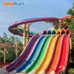 Amusement Rainbow Water Slide Eco Commercial Water Slide Equipment