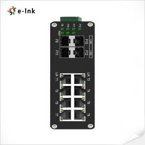 China Industrial L2+ 8-Port 10/100/1000T + 4-Port 1000X SFP Managed Ethernet Switch factory
