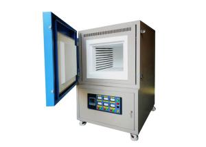 China 7 Inch Touch Screen Vacuum Muffle Furnace 1200 C For Industry Movable factory