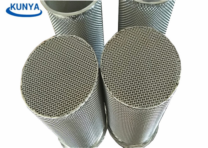 500 Micron Sintered Filter Elements Wire Mesh Stainless Steel 1.7mm