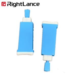China 27g 1.5mm Blue White Glucose Meter Partsblood Glucose Lancing Device Idependently Use factory