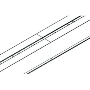 YG - 11 36W 1M LED Linear Pendant Light Professional Office Light Without Shadow