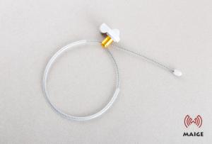 China AM System EAS Bottle Tag , Wine Bottle Tags Three Balls Clutch Lock factory