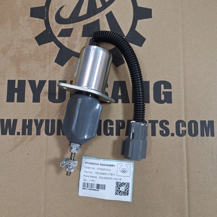 Solenoid Valve YM129953-77811 YM12995377811 YM129953-77800 YM129953-77803 YM129953-77810