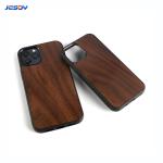 TPU Bumper Shockpoof Wooden Bamboo Phone Cover For IPhone And Samsung