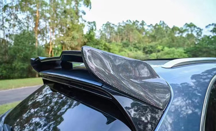 For Porsche Cayenne Carbon Fiber Wide Body Kit Cayenne Upgrades MSY-style Carbon Fiber Front Lip Diffuser Spoiler Hood