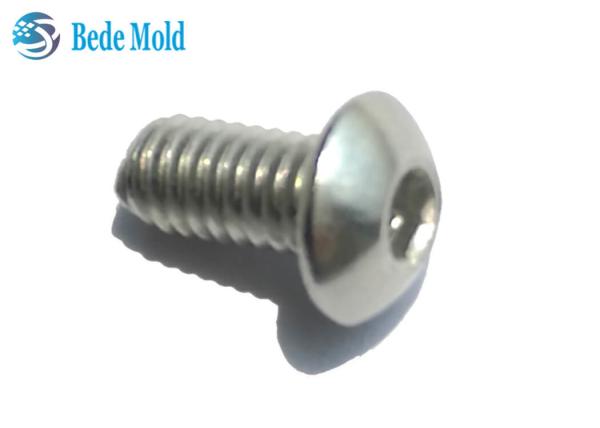 Length 12~65mm M8 Stainless Steel Button Head Screws SUS 304 Materials ISO7380