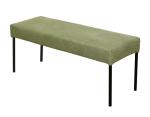 Sleek Design Green Fabric Bench DC-7555 Easy Installation For Household