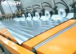 Zinc Coated Steel Roll Forming Machine For Trapezoidal Grain Silo Panels
