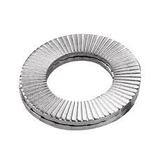 Double-Layer Self-Locking Anti-Loosening Washers: 304 Interlocking Anti