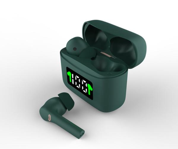 LED Display Anc Wireless Noise Cancelling Bluetooth Earphones Earbuds For Phone