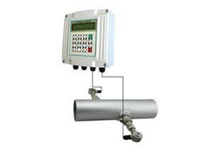 China Industrial / Municipal Water Supply Ultrasonic Flow Meters Doppler Flow Meter Ultrasonic Flowmeter With Transducer factory