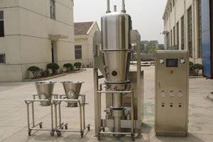China Pharmaceutical Fluid Bed Dryer Granulator Customized Fluidized Bed Coating Equipment factory