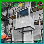 Mini Disabled Outdoor Vertical Wheelchair Lift Platform 250kg For Homes