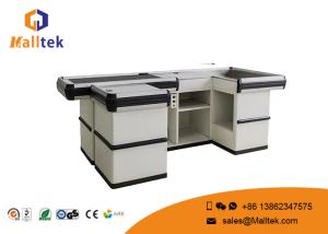 China Standard Supermarket Desk Grocery Retail Store Cash Checkout Counter Equipment Trunk factory