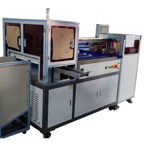 China PLC Controlled Full Automatic Abnormal Shape Card Die Cutter YLFP-SP-XY For PVC, ABS, Paper Card factory