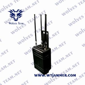 China WT702816 Multi Bands Portable Bomb Jammer 135-6000Mhz Inner Aluminum Housing factory