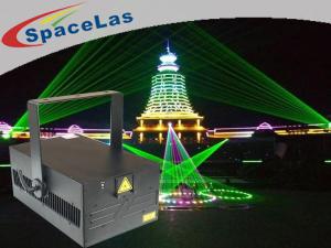 China 20 Watt RGB Laser Projector , compact design Show Lights Laser Light Projector factory