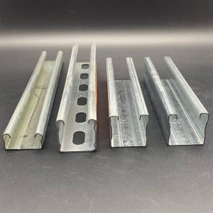 China Hot Sale Electrical Zinc Unistrut Channel with Reinforcing Bar factory