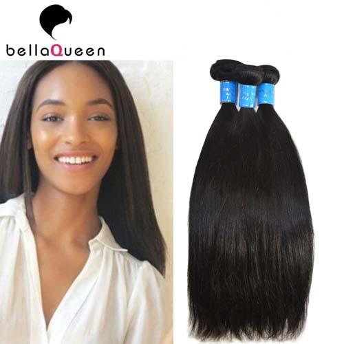 Beauty Works Natural Black Straight Brazilian Virgin Human Hair With Comfortable