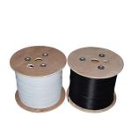 2.0mm 3.0mm Diameter Fiber Optic Cable PVC LSZH Black Outer Sheath