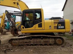 China Used KOMATSU PC220-8 Excavator Low price sale factory