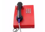 Full Keypad Courtesy Prison Telephone , Waterproof Outdoor Wall Mounted