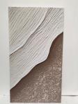 Creative 3d Relief Painting Medium Oil Handpainted Sea Wave Texture Sandstone
