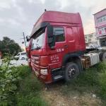 Used 6x4 Tractor Truck Howo Sinotruk Sale Diesel Fuel Type Single Row Seat Rows