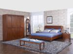 New design Upholstered headboard Bedroom furniture set By ISO9001 and FSC china