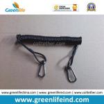 Forested Black Tool Spiral Coil Layard W/Hook&Ring
