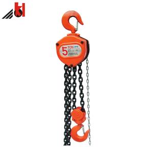 China Polished 12m Lifting Height 20T Manual Chain Block factory