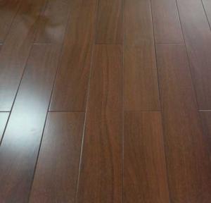 China stained Brazilian Teak(cumaru) engineered flooring with flat surface factory