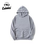Sudaderas Con Capucha 280g 65%Cotton Sweatshirts Knitted Black Fitted Bluzy