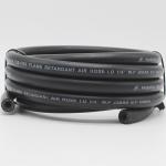 Flame Resistant Black Rubber Breathing Air Hose High Medium Pressure