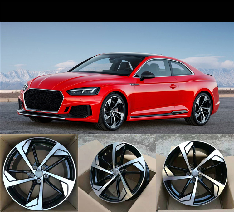 Machined Face Car Wheel Rims Aluminum Alloy 19 Inch 5 X 112