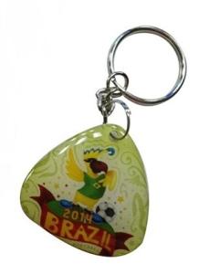 China TK4100 Plastic RFID NFC Tag Keychain Keyless For Access Control ISO14443A factory