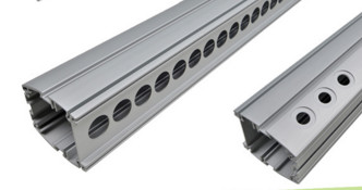 China Powder Painted Hollow Column Aluminum Extrusions Alloy 6063 / 6061 / 6005 factory