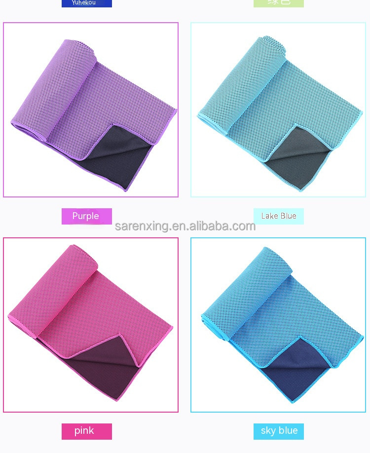 Custom Cooling Towels for Sports Soft and Breathable Customized Microfiber Towel