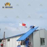 Steel Frame Portable Cabin Accommodation 3 Bedroom Prefab Homes